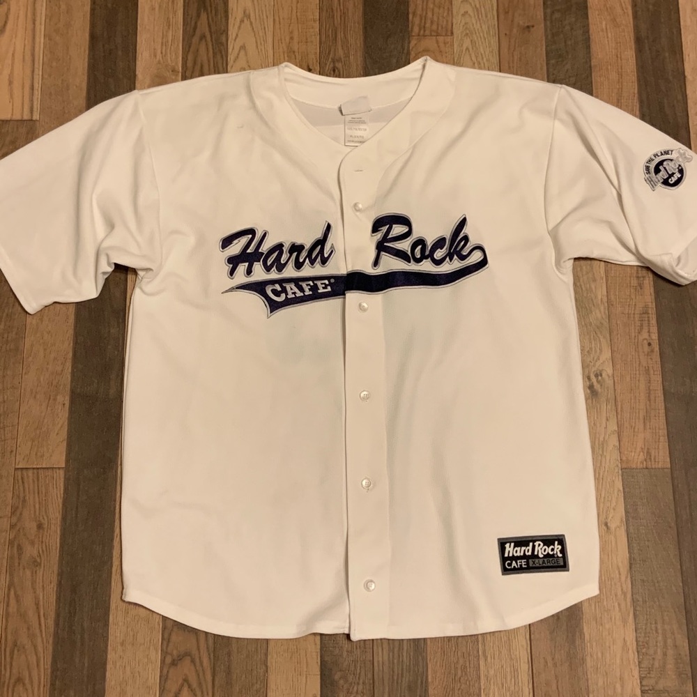 Vtg Hard Rock Cafe jersey XL